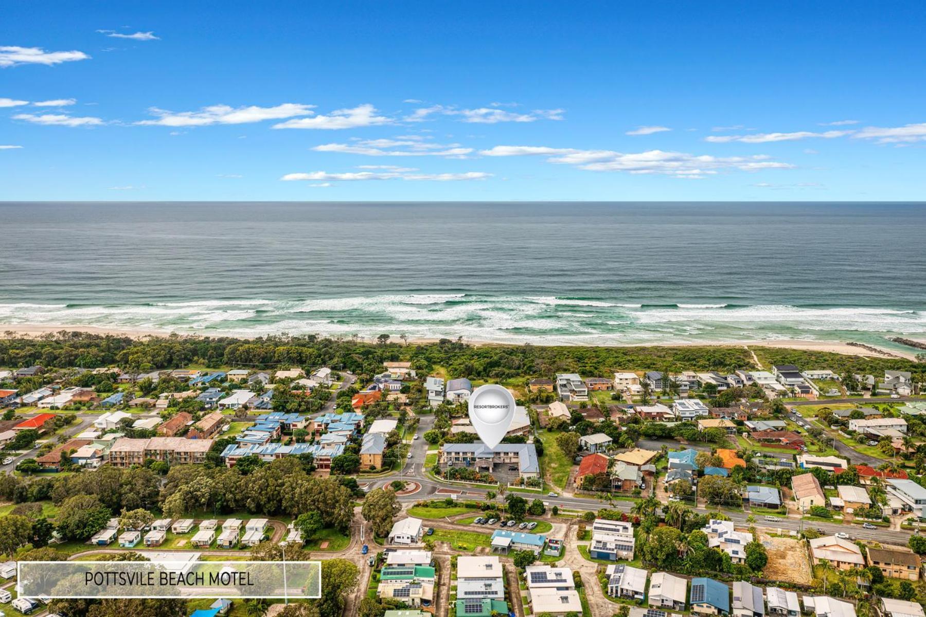 Pottsville Beach Motel المظهر الخارجي الصورة